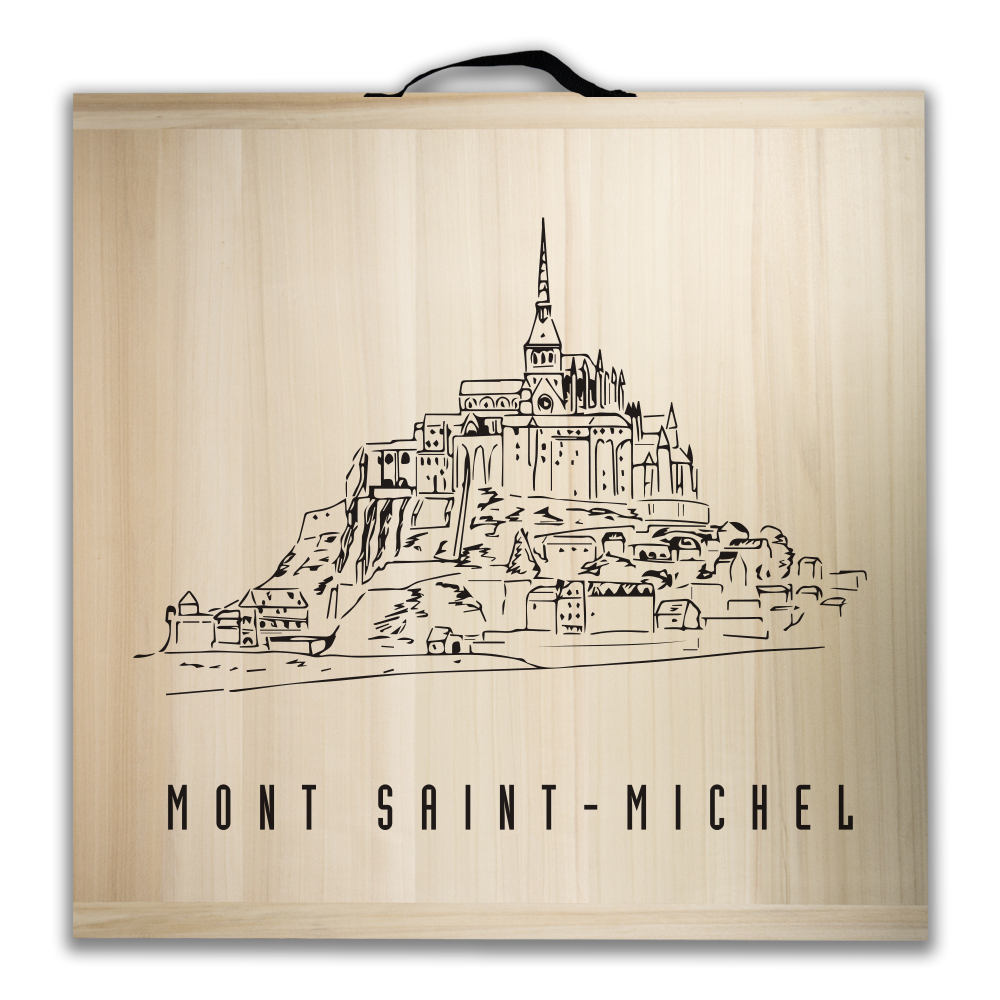 Kit de jeu de palets breton - Mont Saint-Michel