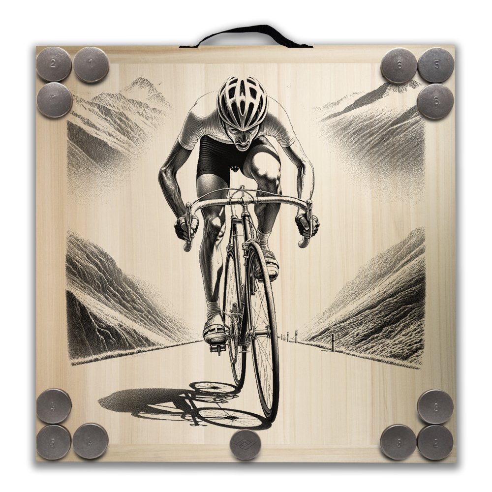 Kit de jeu de palets breton - Cycliste – Image 2