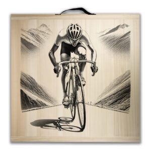 Kit de jeu de palets breton - Cycliste
