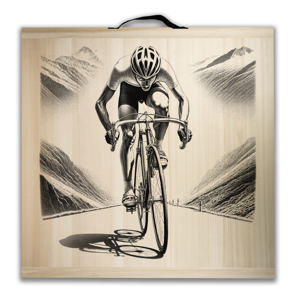 Kit de jeu de palets breton - Cycliste