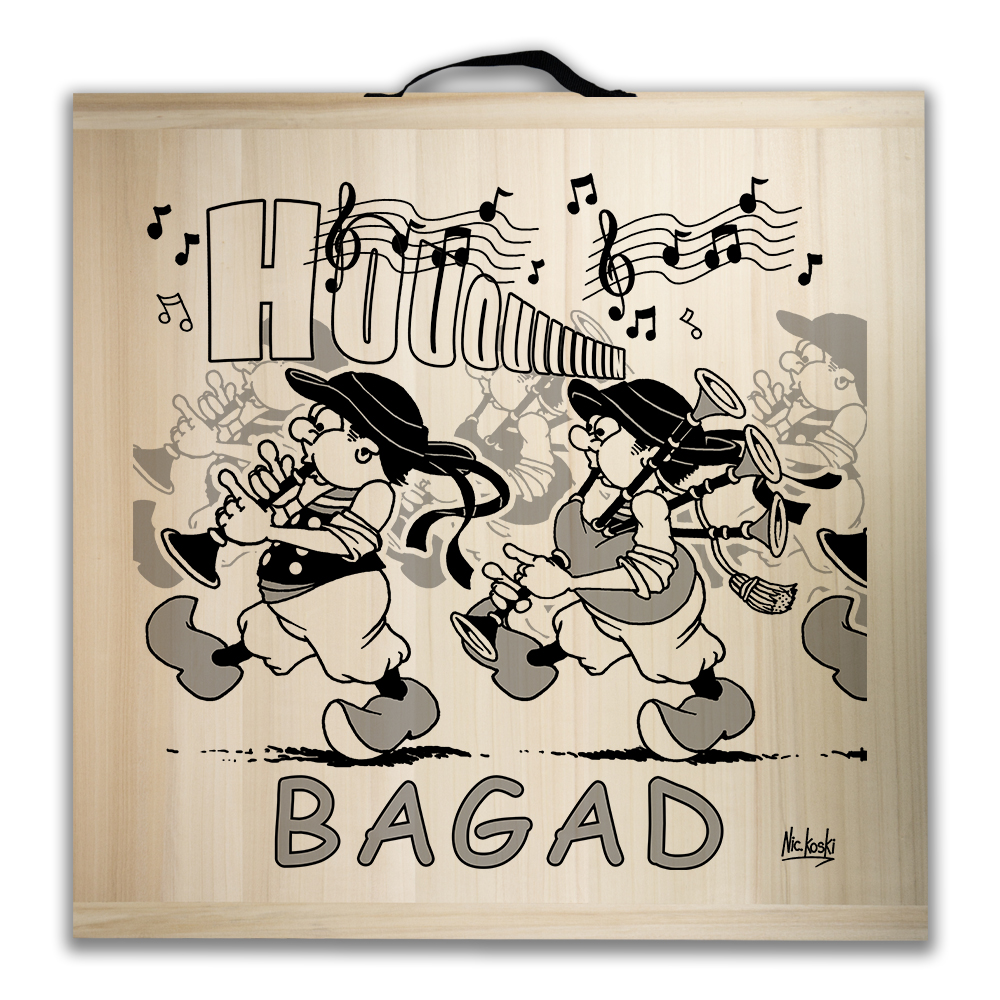 Kit de jeu de palets breton - Le Bagad
