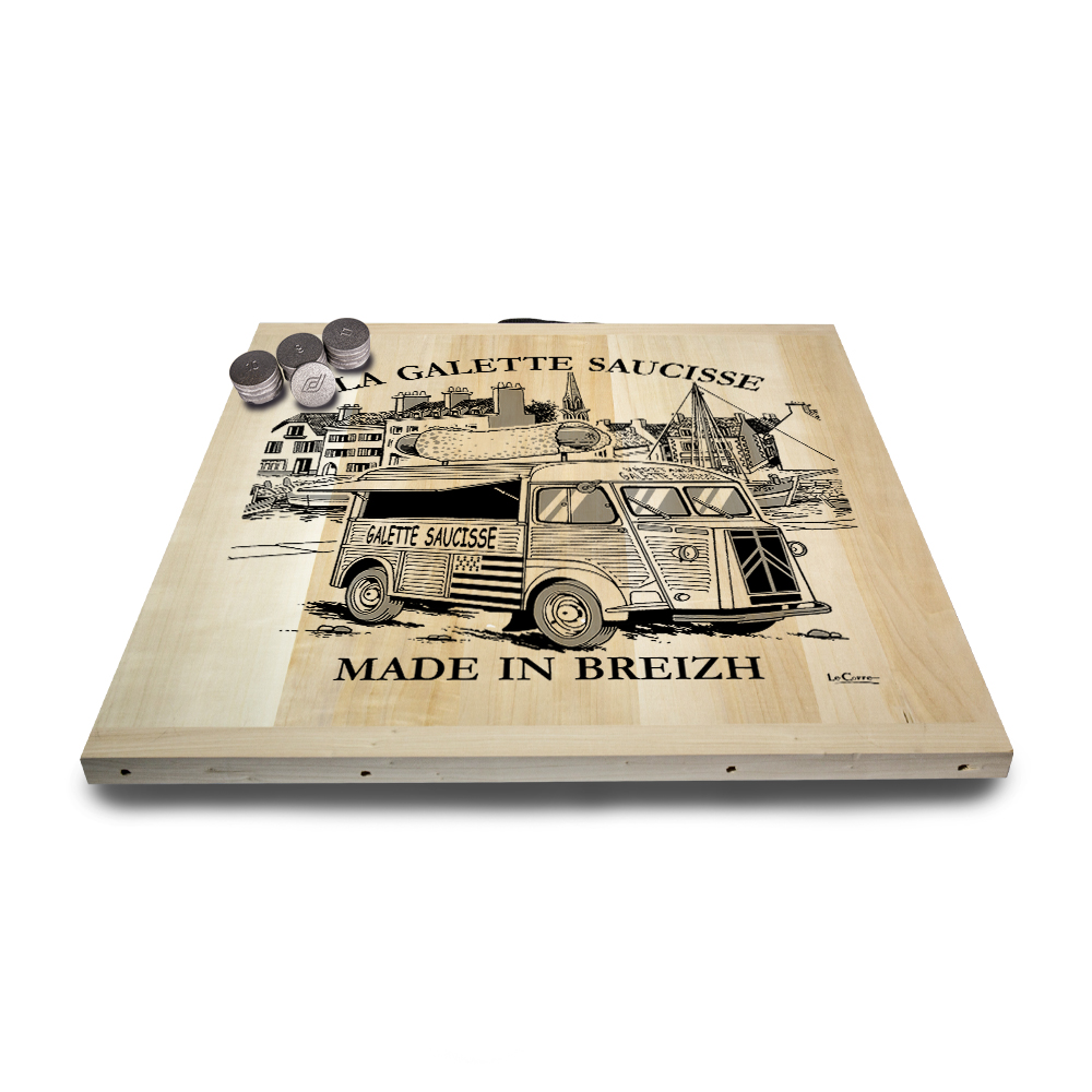 Kit de jeu de palets breton - Le food truck Galette Saucisse – Image 5