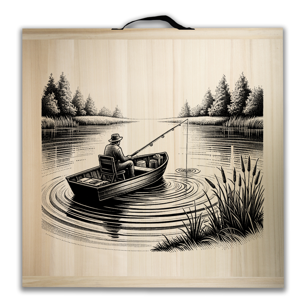 Kit de jeu de palets breton - Pêcheur
