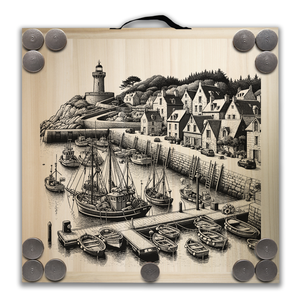 Kit de jeu de palets breton - Port de Pêche – Image 2