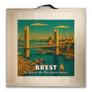 Kit de jeu de palets breton - Brest - Le pont de Recouvrance
