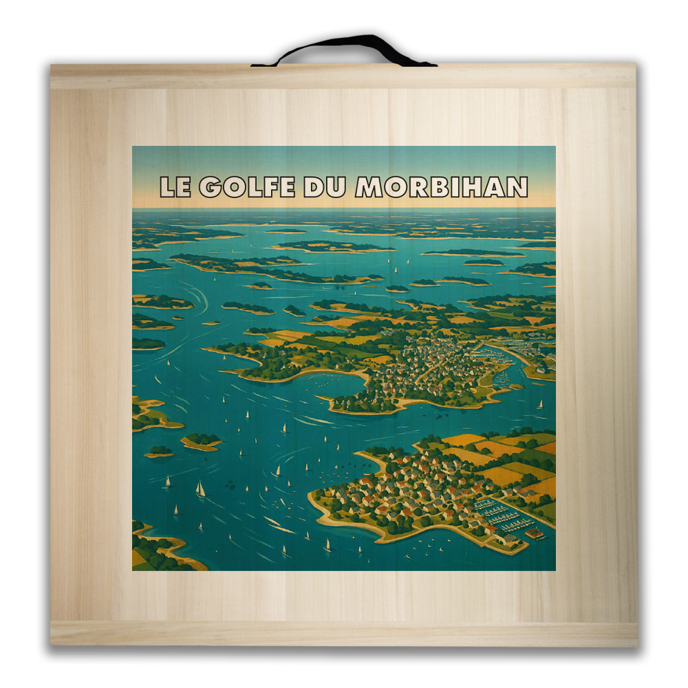 Kit de jeu de palets breton - Le Golfe du Morbihan (2)