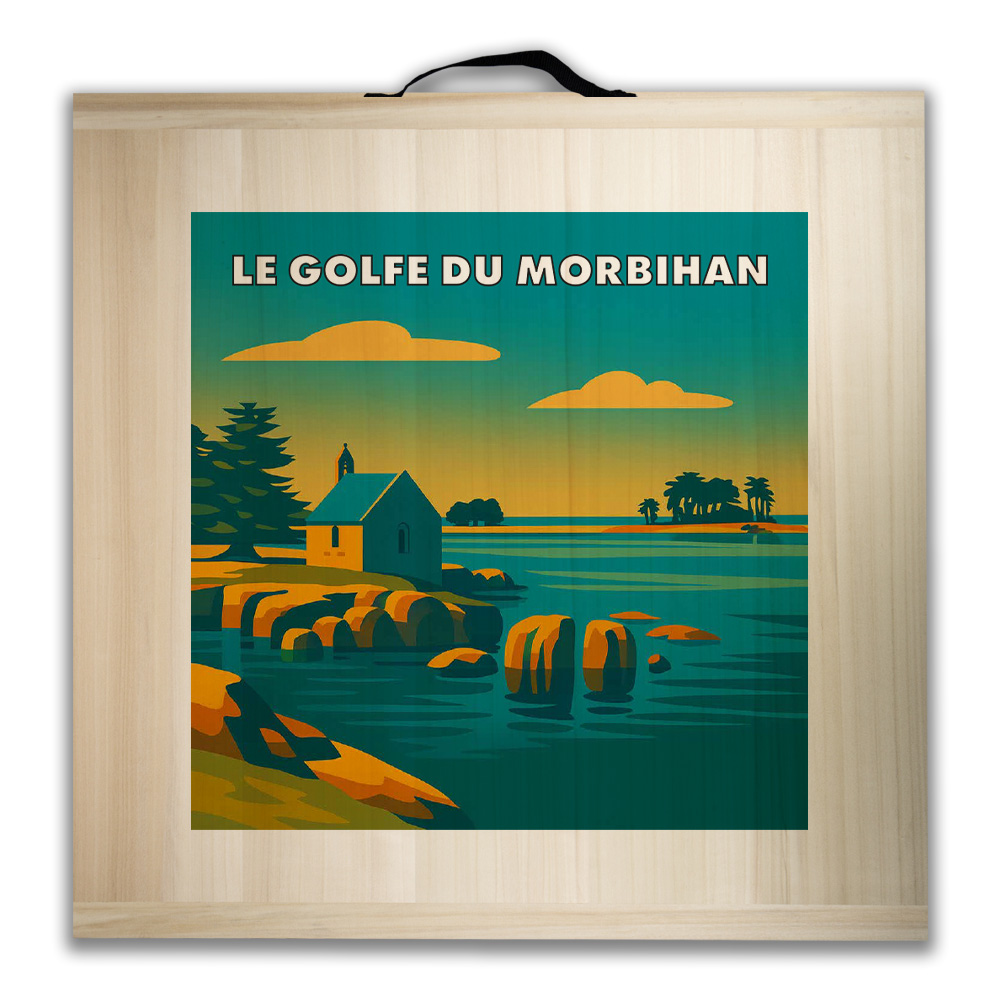 Kit de jeu de palets breton - Le Golfe du Morbihan (1)