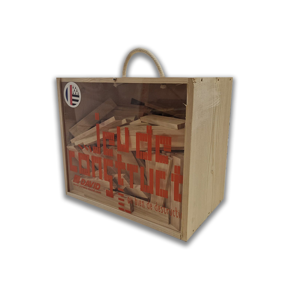 JEU DE 200 BRIQUETTES DE CONSTRUCTION â Image 2