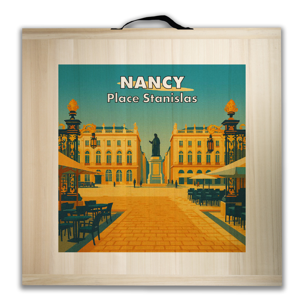 Kit de jeu de palets breton - Nancy - La place Stanislas